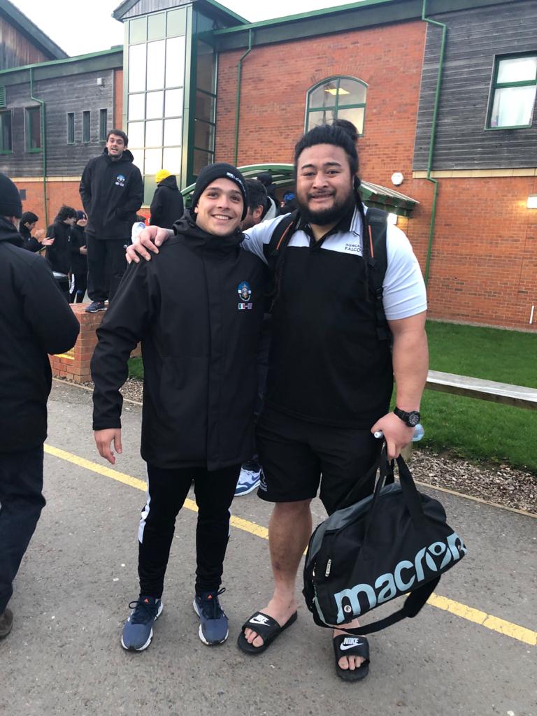 Gregorio SANCHEZ INDA -  Liceo Naval -  - Rugby - Con un idolo () Photo by:  | Siuxy Sports 2019-02-19