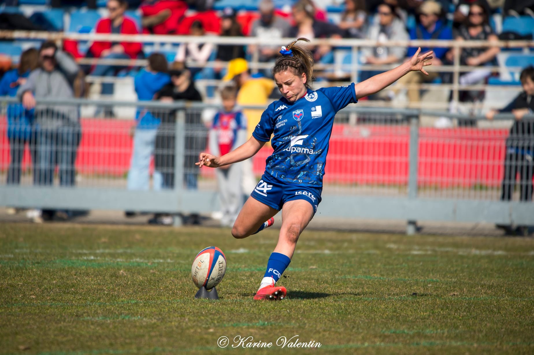 Alexandra CHAMBON -  FC Grenoble Rugby - Section Paloise - Rugby - Grenoble Amazones vs PAU Lons (#FCGVsSectPaloise2022) Photo by: Karine Valentin | Siuxy Sports 2022-03-06