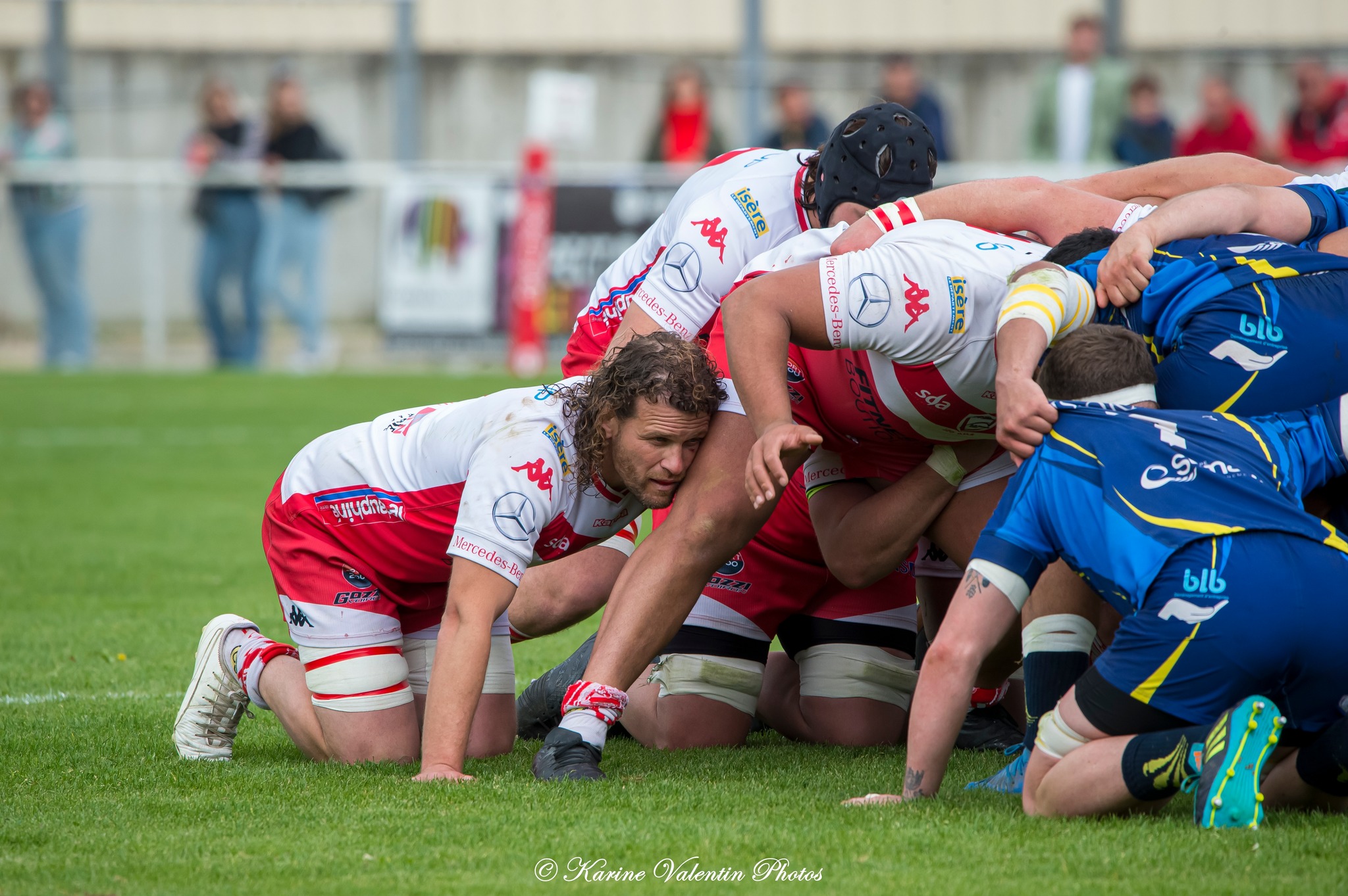  Stade Olympique Voironnais - US Ris Orangis - Rugby - SOV (26) vs (17) Ris-Orangis - Féd 2 (#SOVvsRIS-ORANGIS2022) Photo by: Karine Valentin | Siuxy Sports 2022-04-24