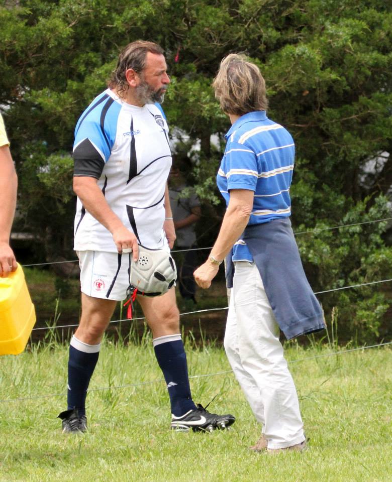  Cambalache XV - Repuestos XV - RugbyV - Cambalache XV vs XV de Repuesto - Primer Encuentro de Veteranos en Areco con Vaquillona c/Cuero 2014 (#CambalacheXVRepuesto2014) Photo by: Luis Robredo | Siuxy Sports 2014-10-18