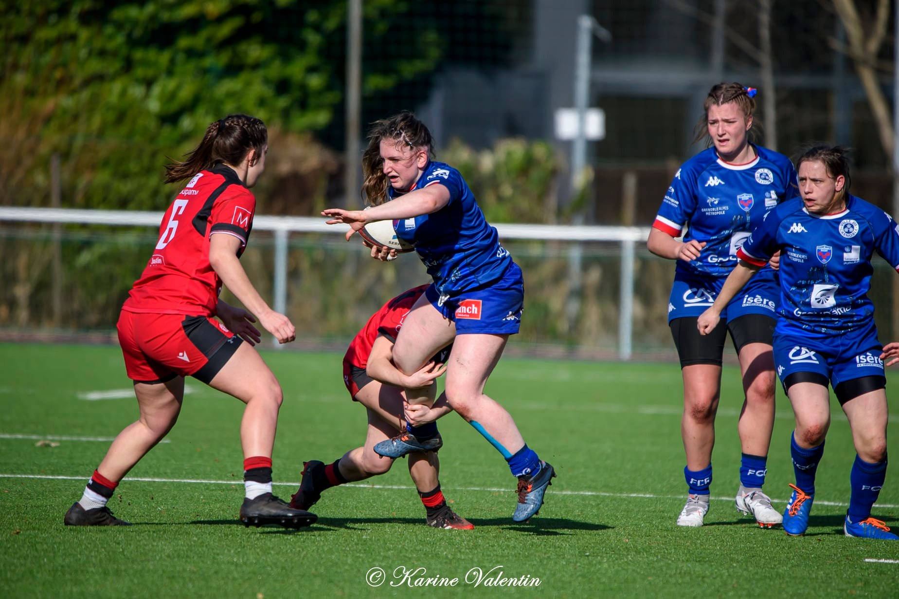  FC Grenoble Rugby - Lyon Olympique Universitaire - Rugby - FC Grenoble Vs Lyon Olympique Universitaire (#AmznesVsLOU2022) Photo by: Karine Valentin | Siuxy Sports 2022-02-20
