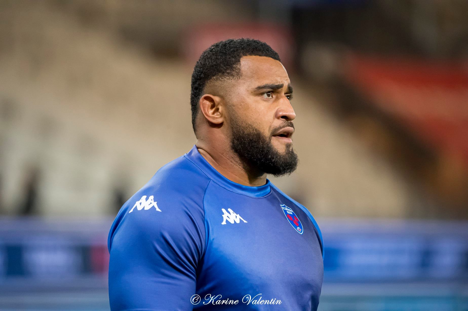 Pio MUARUA -  FC Grenoble Rugby -  - Rugby - FC Grenoble Rugby vs. AS Béziers Hérault (#FCGvsASBHoct2021) Photo by: Karine Valentin | Siuxy Sports 2021-10-15