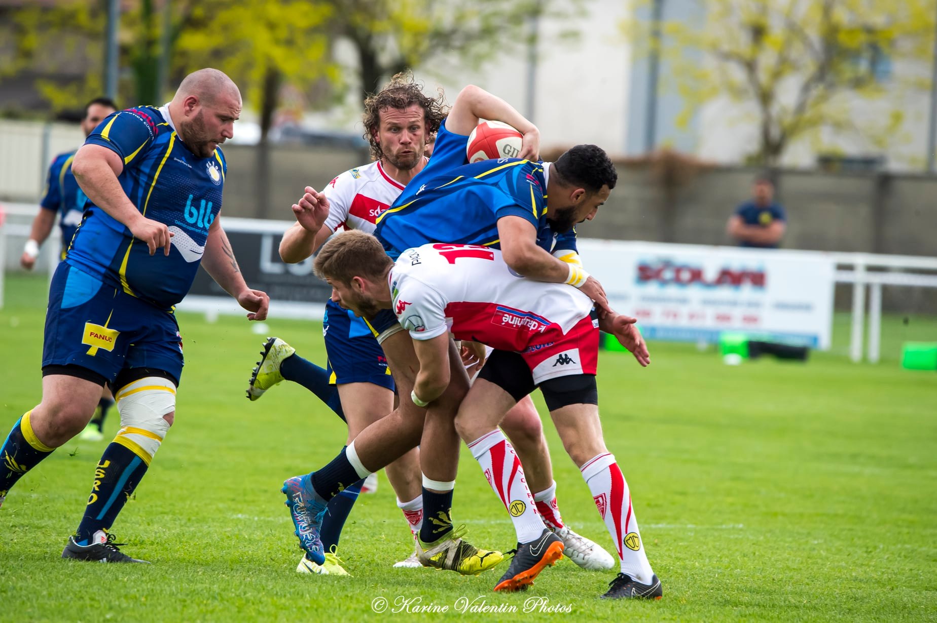  Stade Olympique Voironnais - US Ris Orangis - Rugby - SOV (26) vs (17) Ris-Orangis - Féd 2 (#SOVvsRIS-ORANGIS2022) Photo by: Karine Valentin | Siuxy Sports 2022-04-24