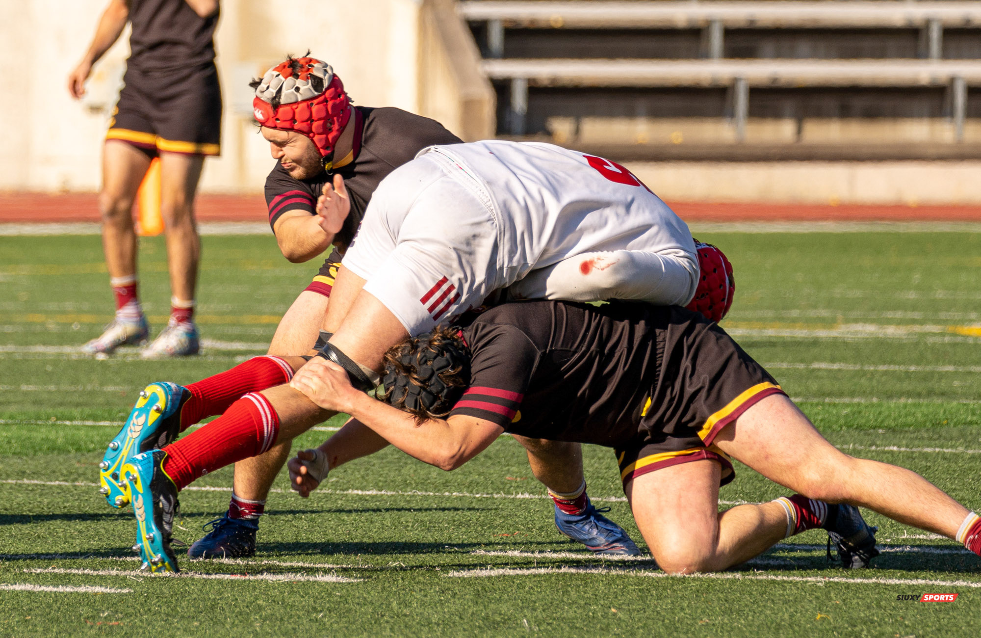 Victor DION - Calvin MAZLOUM -  Université McGill - Université Concordia - Rugby -  (#McGillvsConcordiaFinalsM) Photo by:  | Siuxy Sports 2021-11-06