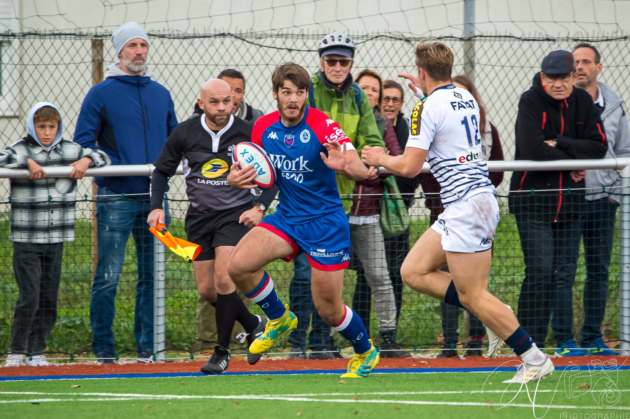  FC Grenoble Rugby - Union Bordeaux Bègles - Rugby - ESPOIRS FCG (17) vs UBB (25) (#FCGUBBEspoirs2022) Photo by: Karine Valentin | Siuxy Sports 2022-11-05
