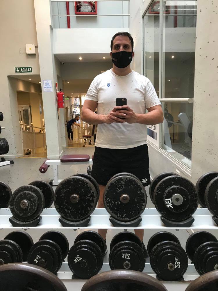 Gonzalo ALCHOURRON -   -  - Bodybuilding - A mil con las pesas... () Photo by:  | Siuxy Sports 2021-09-06