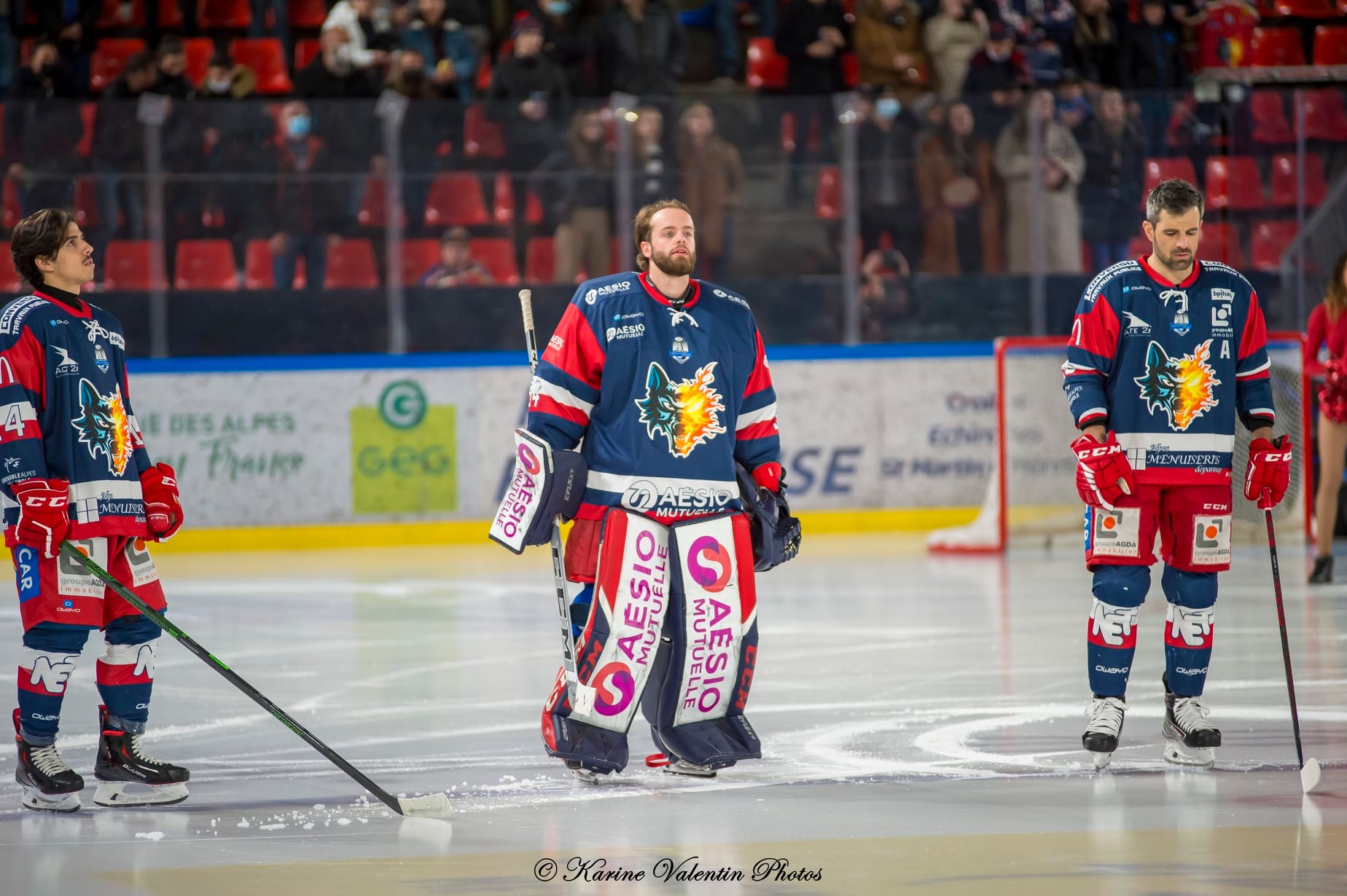  Grenoble - Bordeaux - Ice hockey - Playoffs Hockey - Grenoble (5) vs Bordeaux (0) (#BDLvsBoxers2022) Photo by: Karine Valentin | Siuxy Sports 2022-03-12