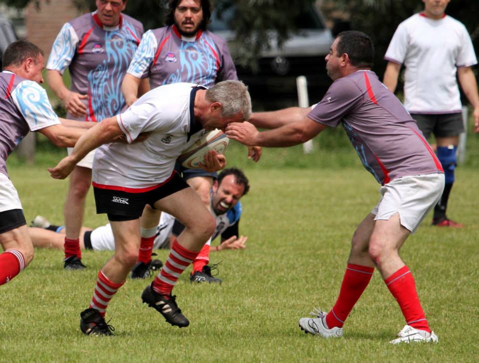  Cambalache XV - Repuestos XV - RugbyV - Cambalache XV vs XV de Repuesto - Primer Encuentro de Veteranos en Areco con Vaquillona c/Cuero 2014 (#CambalacheXVRepuesto2014) Photo by: Luis Robredo | Siuxy Sports 2014-10-18