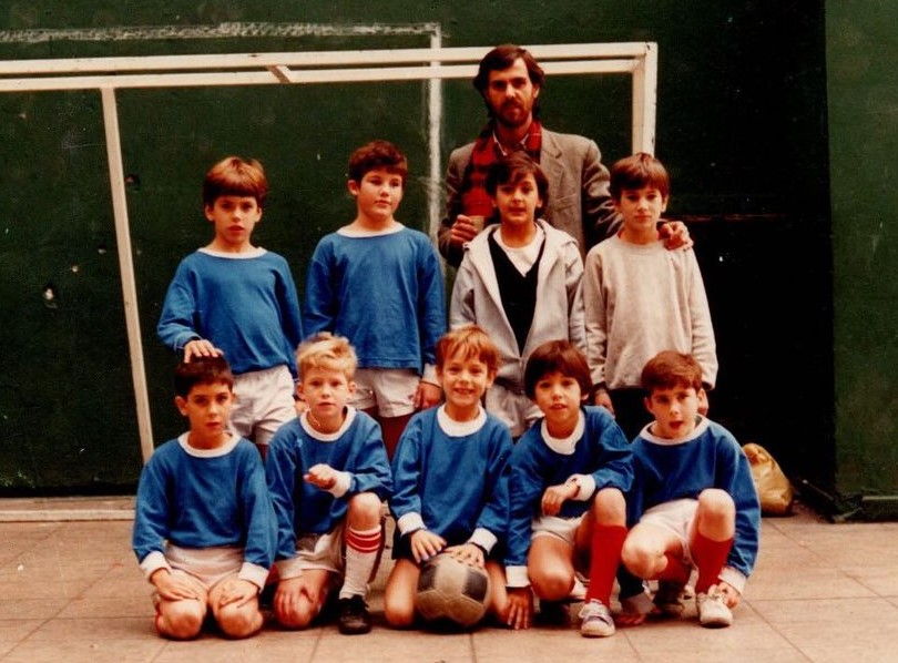 Mariano ALLIEVI - Juan Manuel ALVAREZ CASTELL - Juan Pablo AQUINO - Javier ARANCET - Ezequiel BAROUSSE - Javier CARRI - Alejandro CLARENC - Ezequiel NANYO - JI NONAME -  Colegio San Miguel  -  - Soccer - Torneos CoCaPri (#CSanMiguelCamada96) Photo by:  | Siuxy Sports 1984-05-22