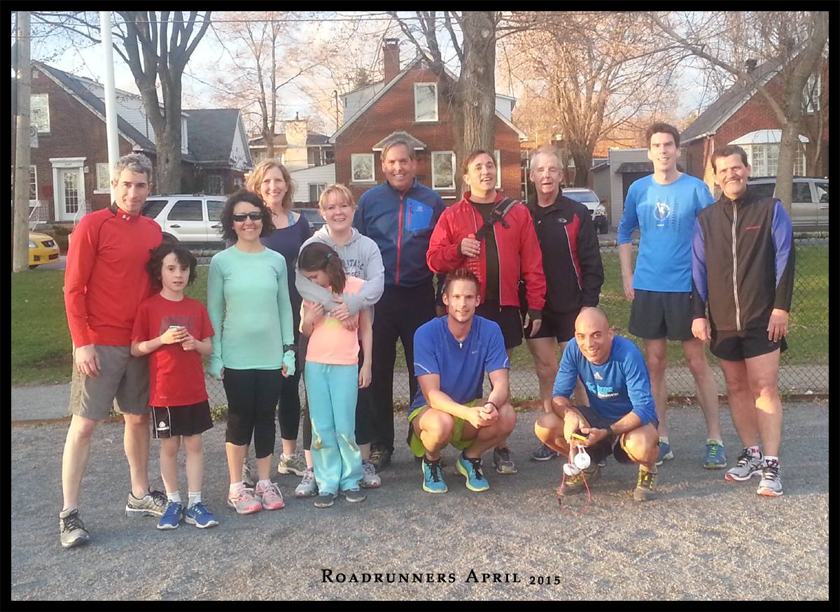 Simon ROSENTHAL - Mike WHITE -  NDG Roadrunners -  - Track & Field - Roadrunners April 2015 () Photo by:  | Siuxy Sports 2015-04-30