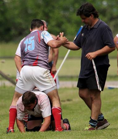 Cambalache XV vs XV de Repuesto - Primer Encuentro de Veteranos en Areco con Vaquillona c/Cuero 2014