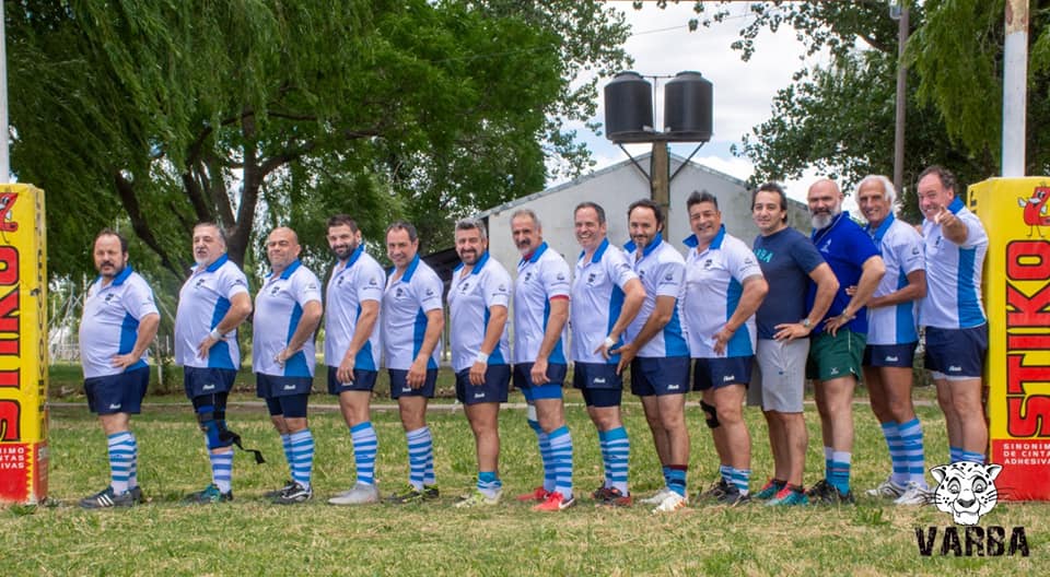 Guillermo LANTAÑO - Fabian PICAZO -  VARBA -  - RugbyV - En fila, del mas chiquito al mas grandote () Photo by:  | Siuxy Sports 2019-12-21