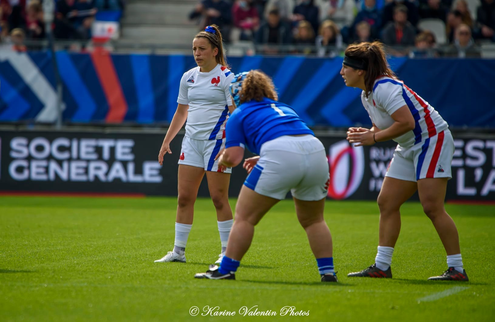 Alexandra CHAMBON -  Équipe de France de rugby à XV - Nazionale di rugby a 15 dell'Italia - Rugby - France (39) vs Italie (6) - 6N fém. (#FranceVsItalie6Nfem2022) Photo by: Karine Valentin | Siuxy Sports 2022-03-27