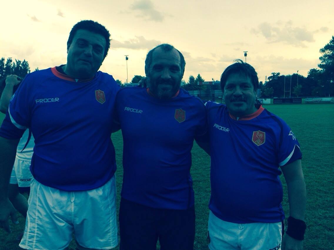 Fernando CARLUCCIO - Alejandro GAMBOA - Rodrigo RONCERO -  Asociación Deportiva Francesa -  - RugbyV - Mira con quien entre a la cancha n1 de la Deportiva Francesa () Photo by:  | Siuxy Sports 2014-12-13