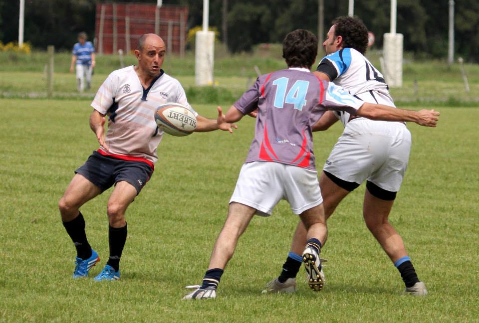  Cambalache XV - Repuestos XV - RugbyV - Cambalache XV vs XV de Repuesto - Primer Encuentro de Veteranos en Areco con Vaquillona c/Cuero 2014 (#CambalacheXVRepuesto2014) Photo by: Luis Robredo | Siuxy Sports 2014-10-18