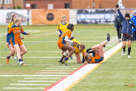 RSEQ - Rugby Fem - John Abbott (55) vs (12) André Laurendeau - Finals - Reel A1