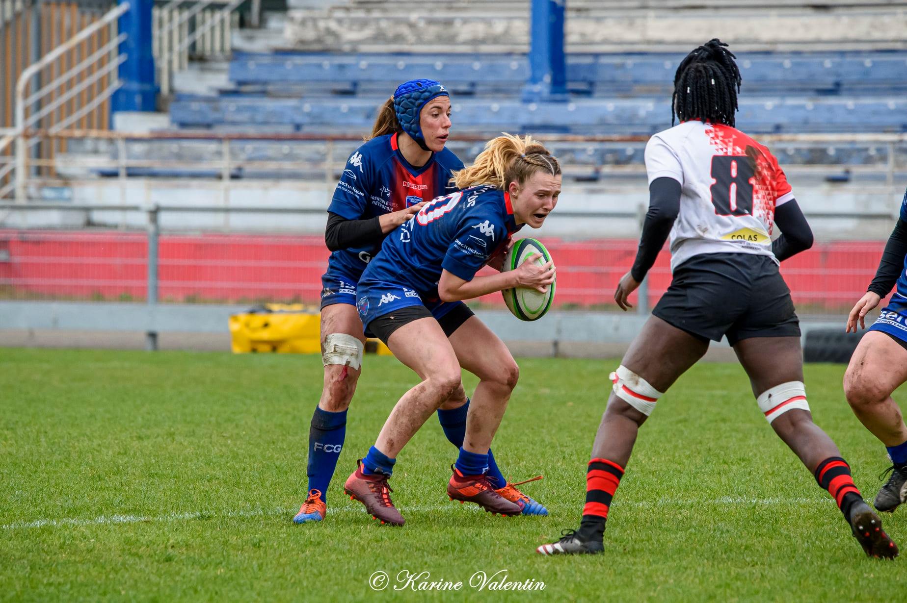 Violaine CHAVANCE -  FC Grenoble Rugby - AC Bobigny 93 Rugby - Rugby -  (#GrenobleVsBobigny2021Mar) Photo by: Karine Valentin | Siuxy Sports 2021-03-15