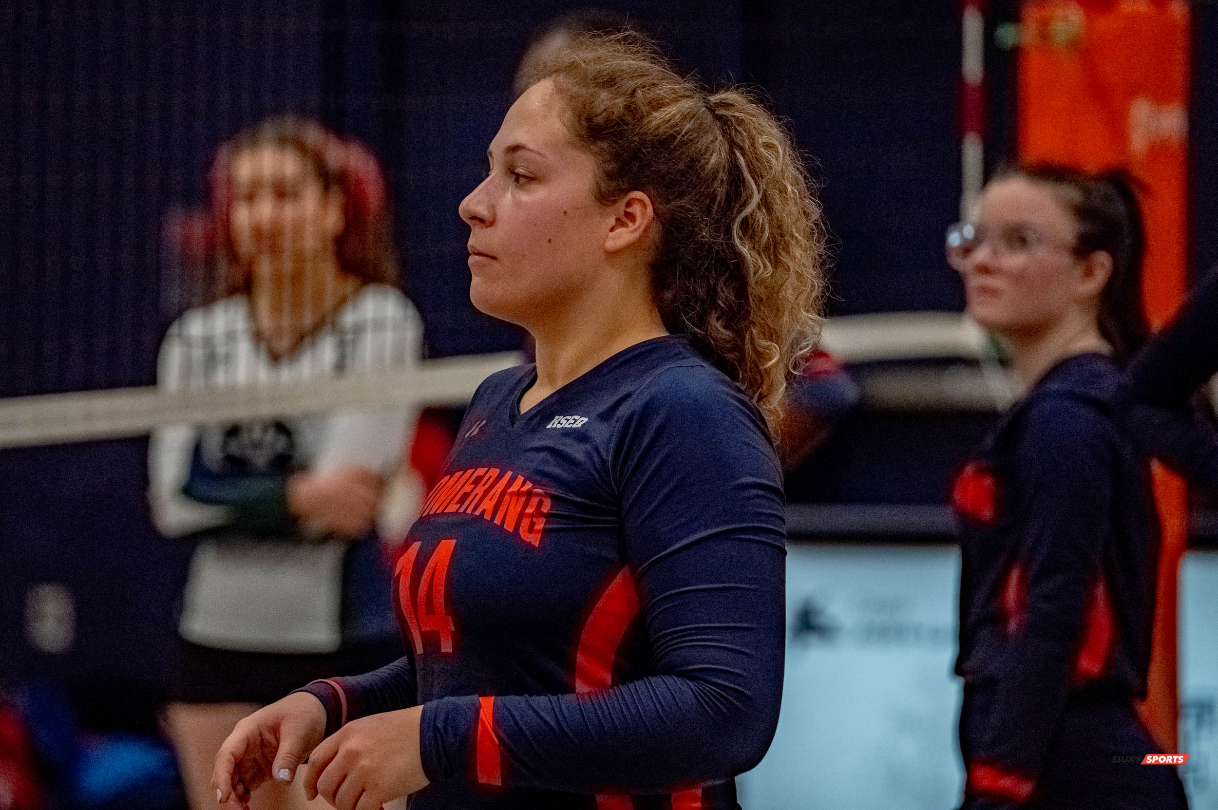 Clara GOYETTE - Laurie-Maude RENAUD -  Cégep André Laurendeau -  - Volleyball -  (#VolleyFemCALvsCMV) Photo by:  | Siuxy Sports 2021-11-22