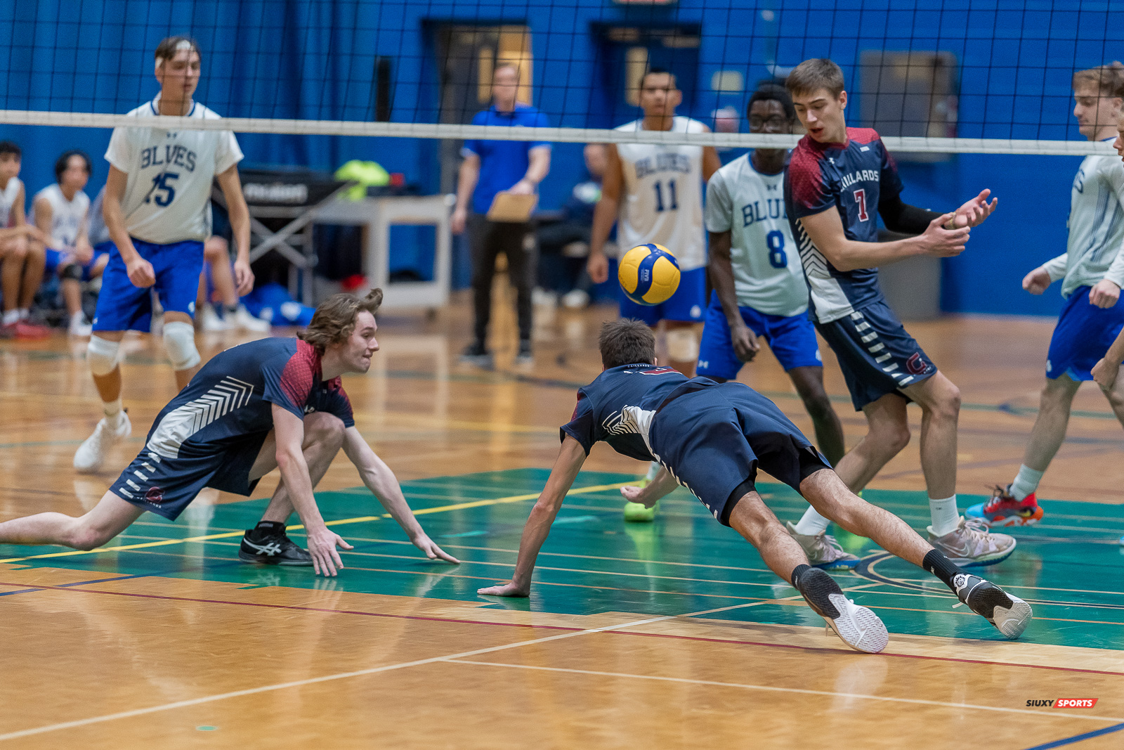  Cégep de l'Abitibi-Témiscamingue - College Dawson - Volleyball - RSEQ - Volleyball C M D2 Sud-Ouest - Tournoi 4 - Section A - Gaillards (2) vs (0) Blues (#RSEQVoll2022ABIDAW) Photo by: Dan Taylor-Morin | Siuxy Sports 2022-12-04
