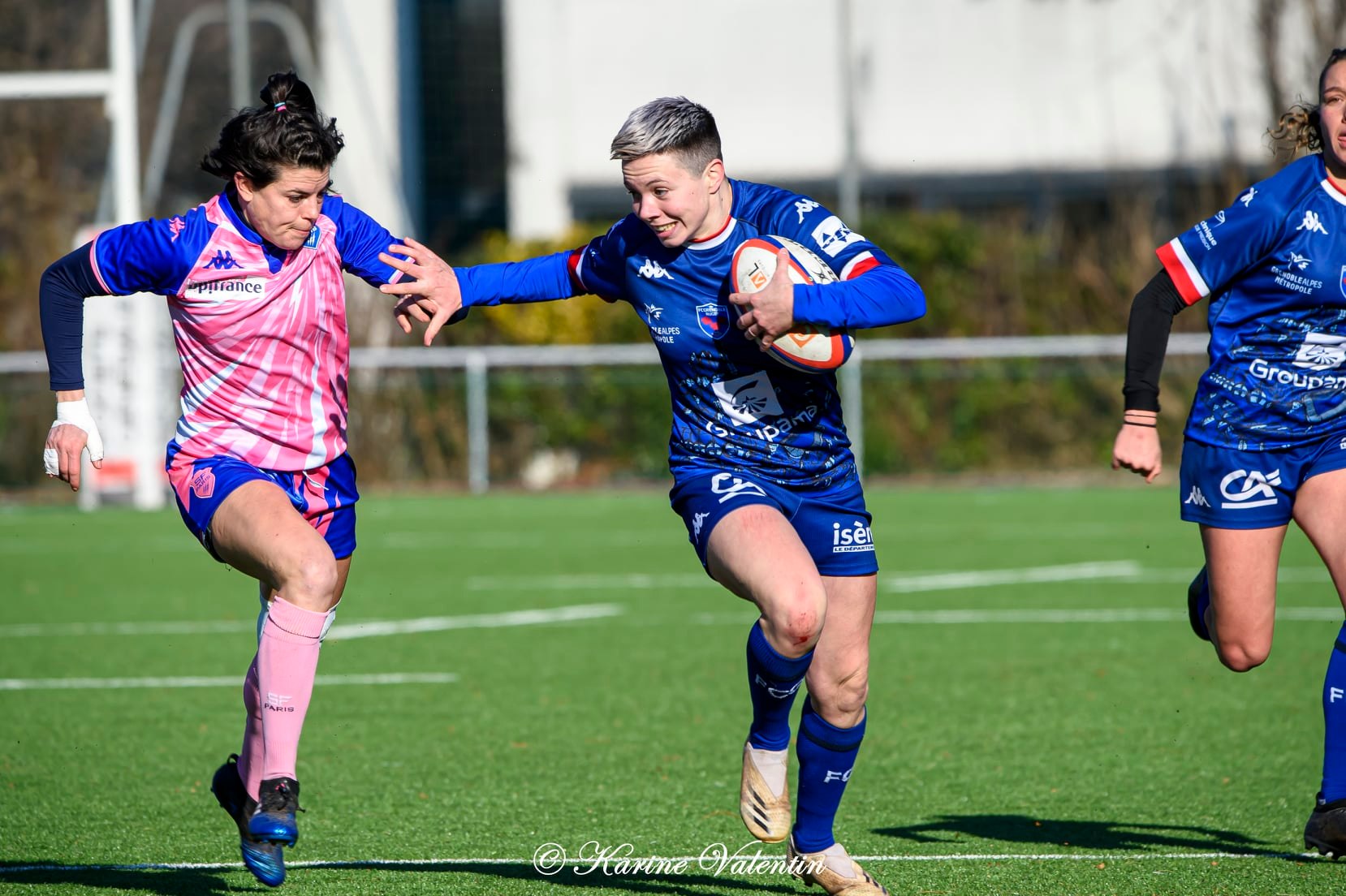 Oceane BUISSON -  FC Grenoble Rugby - Stade Français - Rugby - FC Grenoble Vs Stade Français (#AmznesVsPinkRckts2022) Photo by: Karine Valentin | Siuxy Sports 2022-01-16