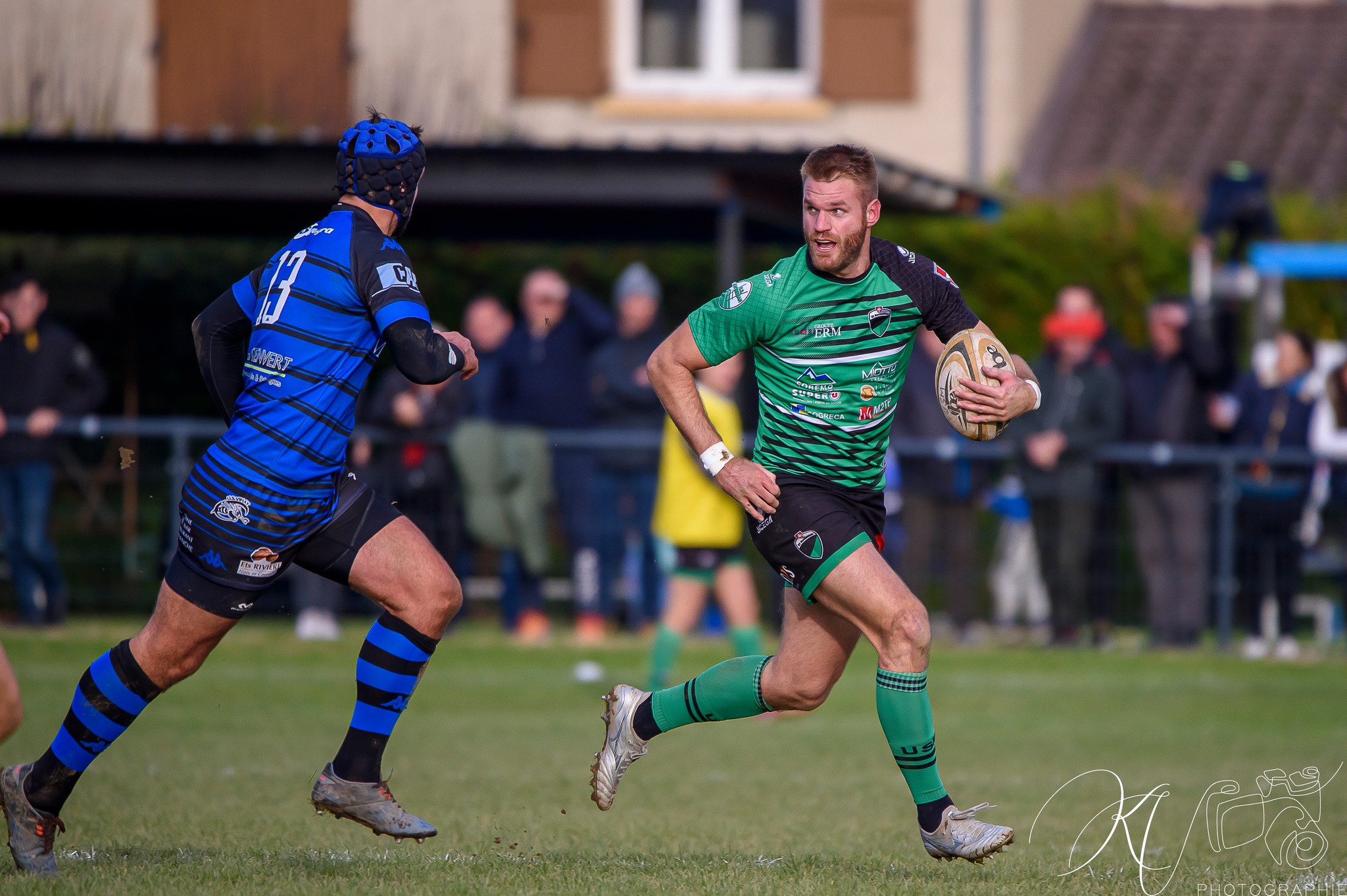  US Vinay - US Montmelian - Rugby - US Vinay (18) vs (28) US Montmélian (#USVUSM2022) Photo by: Karine Valentin | Siuxy Sports 2022-11-27
