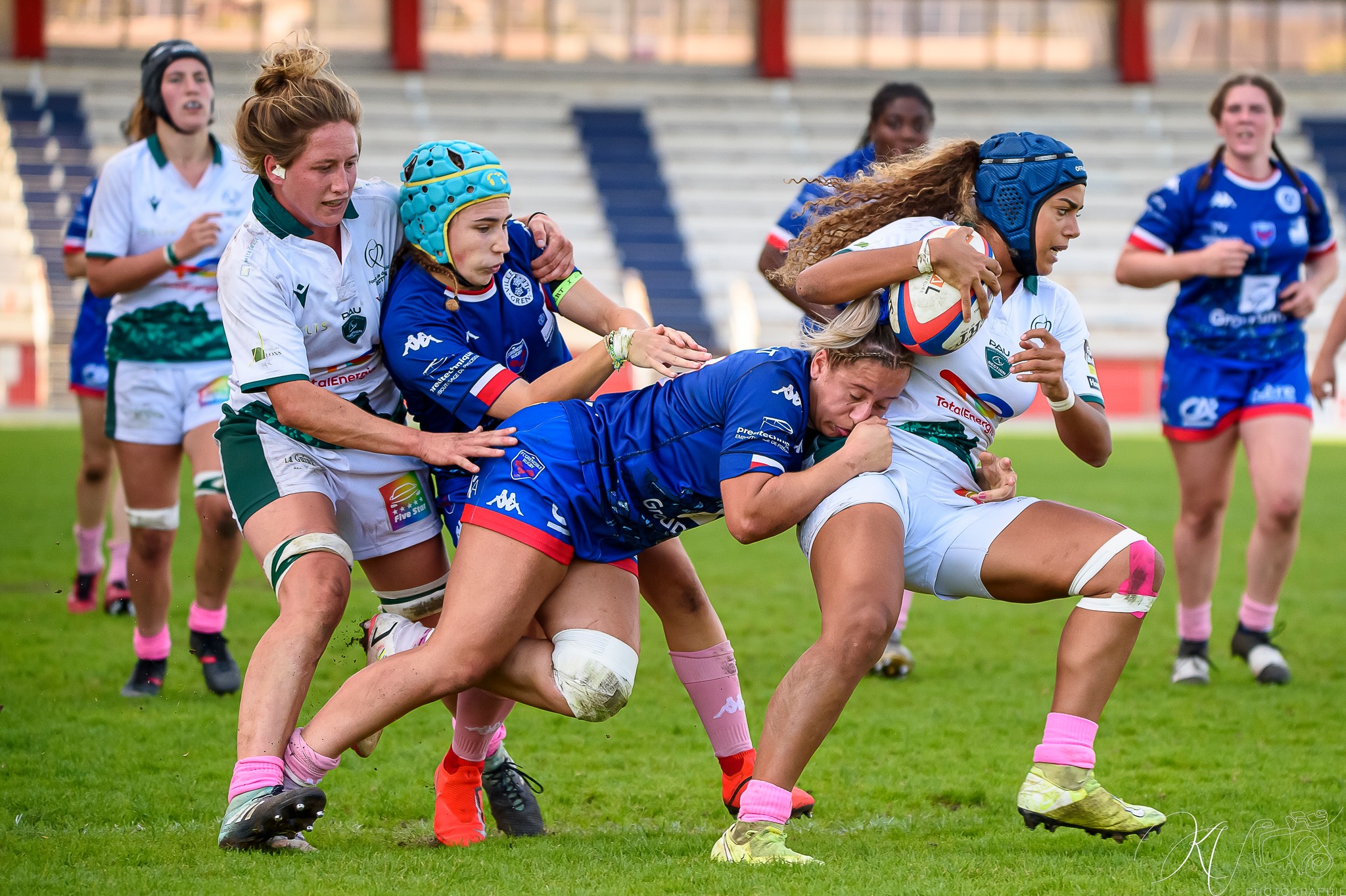  FC Grenoble Rugby - Section Paloise - Rugby - Grenoble Amazones (51) vs (12) Lons Section Paloise (#AmazonesVsLONS2022) Photo by: Karine Valentin | Siuxy Sports 2022-10-16