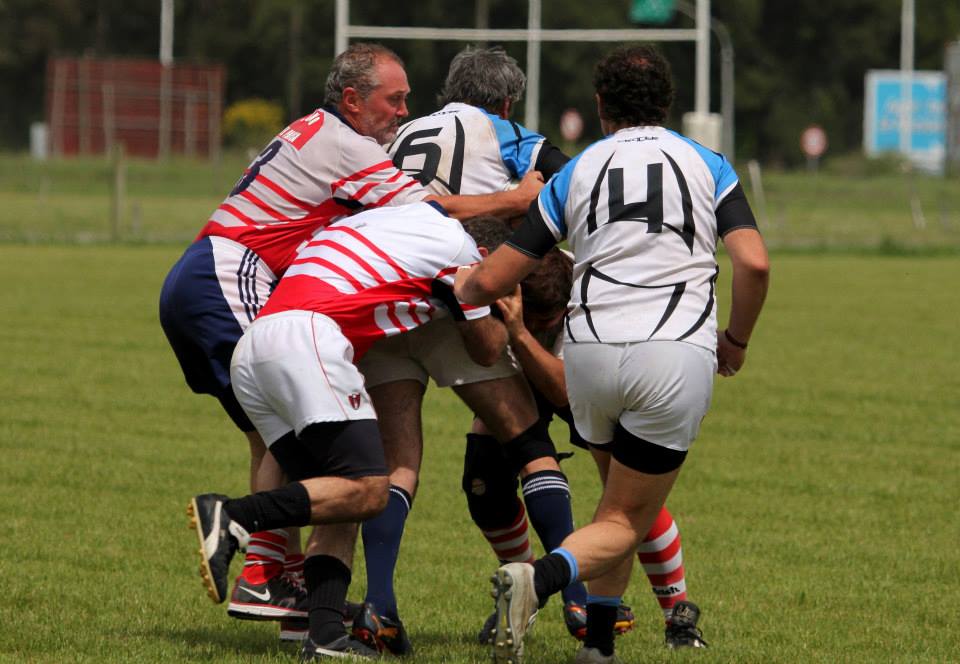  Areco Rugby Club - Centro Naval - RugbyV - Areco vs RON XV (Centro Naval) - Primer Encuentro de Veteranos en Areco con Vaquillona c/ Cuero 2014 (#ArecoVsRONXV2014) Photo by: Luis Robredo | Siuxy Sports 2014-10-18