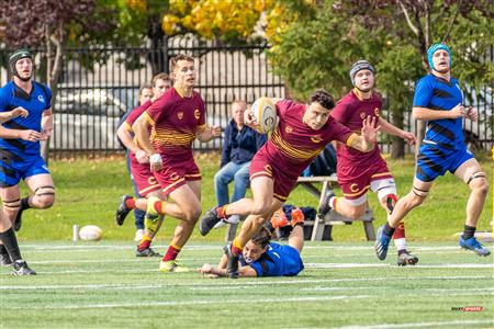 RSEQ - Rugby Masc - Concordia U. (24) vs (22) U. de Montréal - Reel A1 - 1er mi-temps
