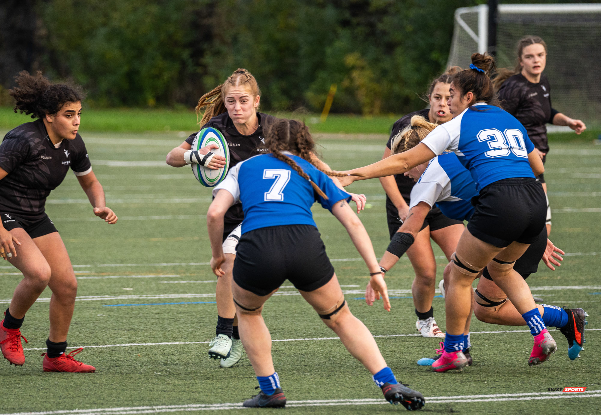 Isabelle CRONIER -  Université de Montréal - Université Carleton - Rugby -  (#3UdeMvsCarletonF) Photo by:  | Siuxy Sports 2021-11-07