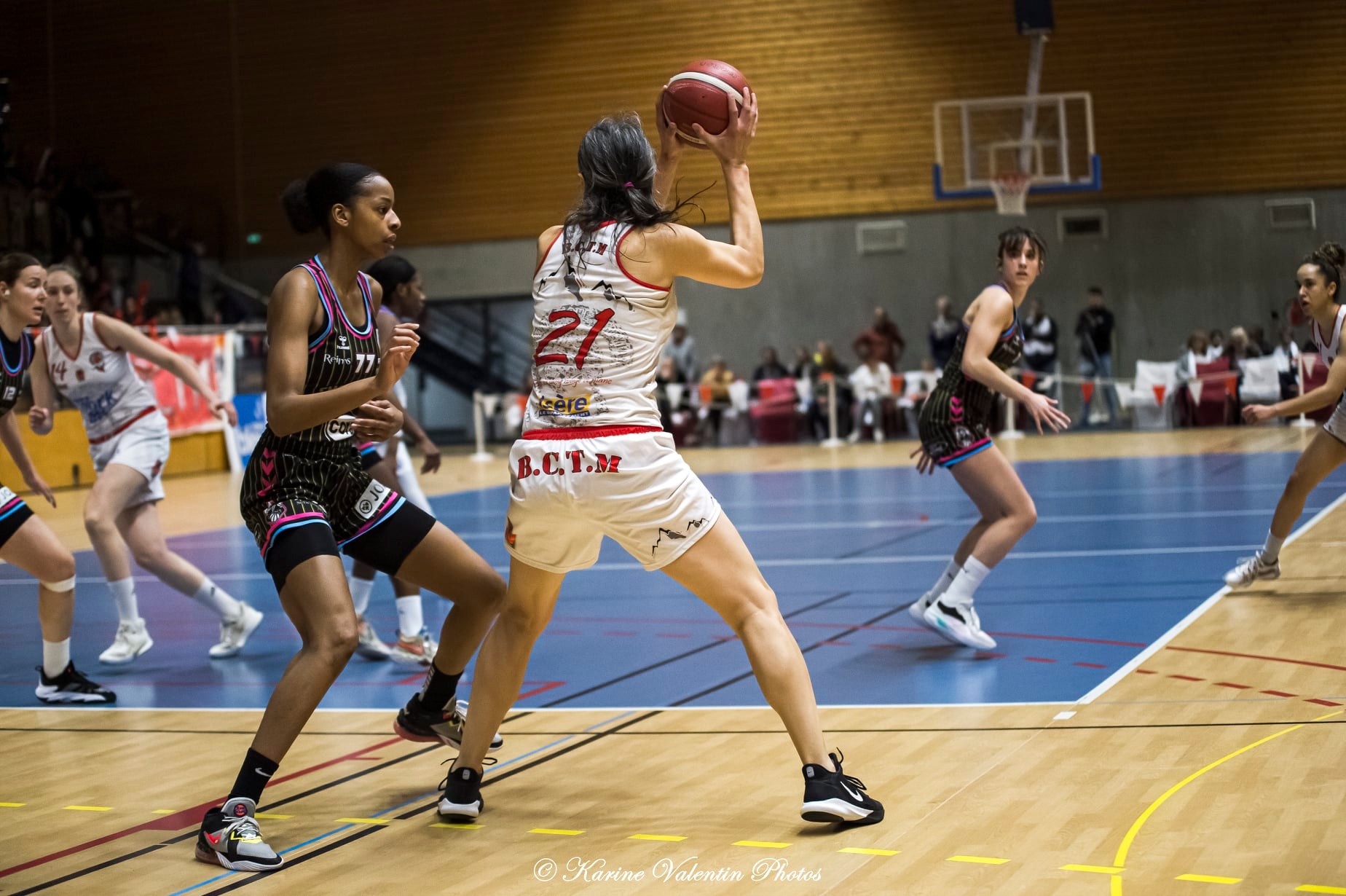 Aurore PAUTOU -  BC Tronche Meylan - Champagne Basket - Basketball - BCTM (73) vs (65) Reims - Basketball Fém. (#FFBB22BCTMREIMSa) Photo by: Karine Valentin | Siuxy Sports 2022-04-02