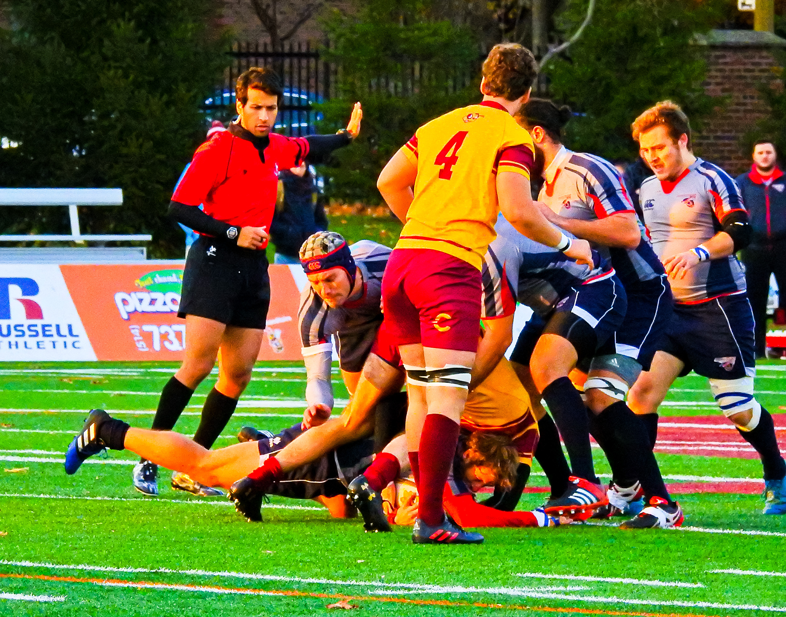 Christopher MICHELETTI -  Université Concordia - ÉTS (École de technologie supérieure) - Rugby -  (#ConcordiaVsETS2017) Photo by:  | Siuxy Sports 2017-11-12