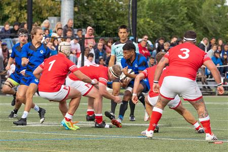 RSEQ Rugby Masc - U. de Montréal (10) vs (34) McGill - Reel A1 - 1er mi-temps