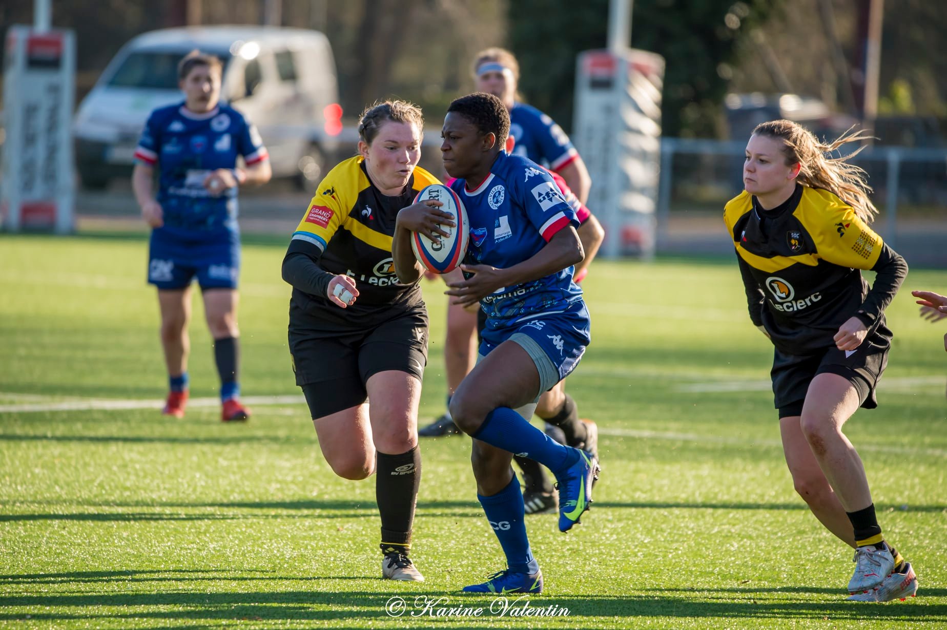 Tatiana JOSEPH -  FC Grenoble Rugby - Stade Olympique de Chambéry rugby - Rugby - FC Grenoble (76-7) SOC Rugby - Féd1 (#AmazonesVsSOC2022) Photo by: Karine Valentin | Siuxy Sports 2022-02-27