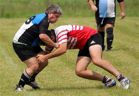 Areco vs RON XV (Centro Naval) - Primer Encuentro de Veteranos en Areco con Vaquillona c/ Cuero 2014