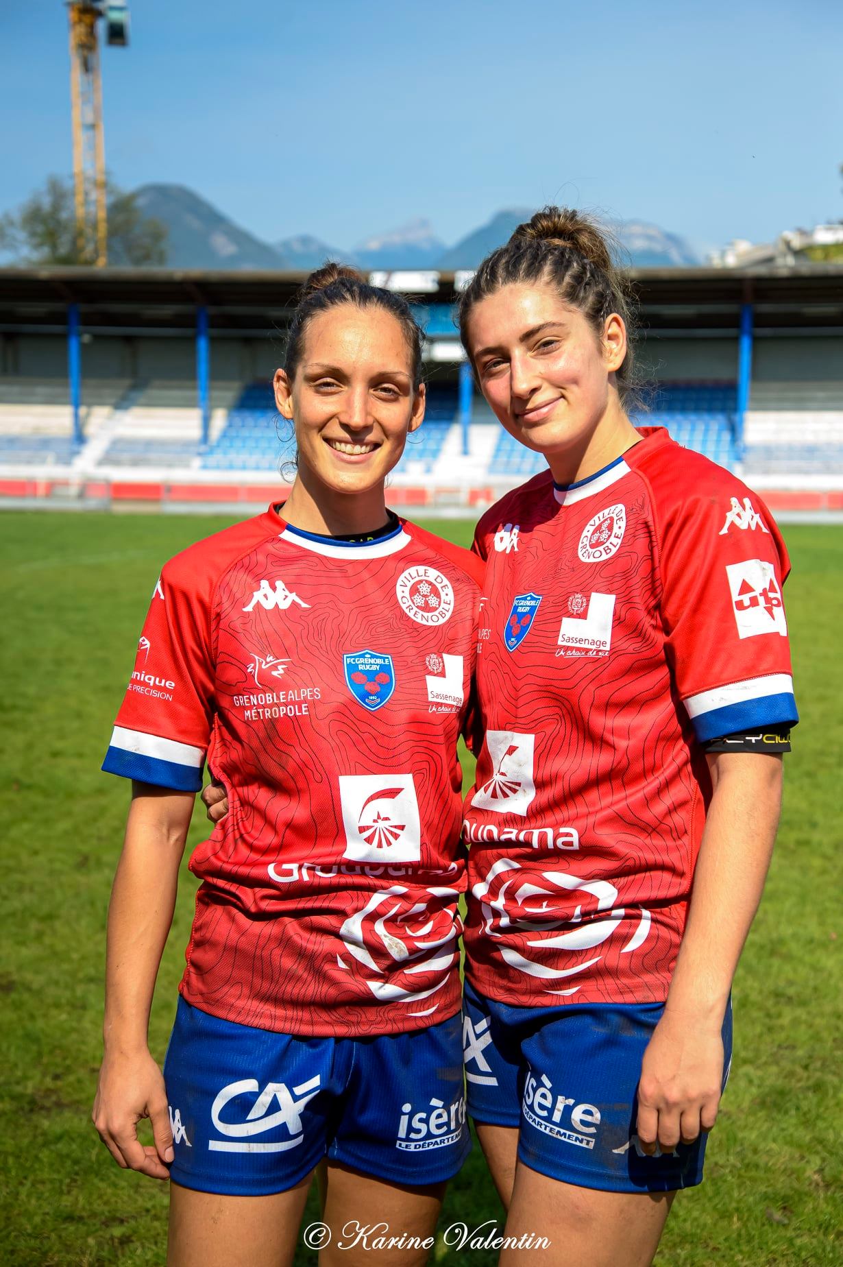 Estelle CARPENTIER - Rebecca PANTALEONI -  FC Grenoble Rugby -  - Rugby - FC Grenoble VS Toulouse (#GrenobleVsToulouse2021sep) Photo by: Karine Valentin | Siuxy Sports 2021-09-26