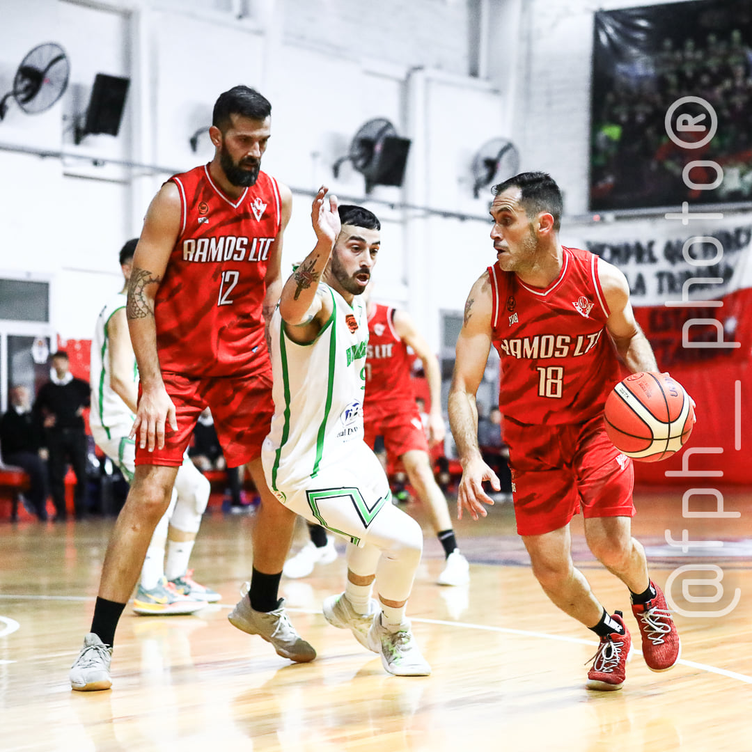 Ariel GARCÍA - Sebastian SEVEGNANI -  Ramos Mejía Lawn Tennis Club - Club Deportivo Defensores de Hurlingham - Basketball - RAMOS MEJIA LAWN TENIS CLUB VS CD DEFENSORES DE HURLINGHAM - Abril 2022 - LIGA FEDERAL (#RMLTCvsCDDH-ab-22) Photo by: Alan Roy Bahamonde | Siuxy Sports 2022-04-22