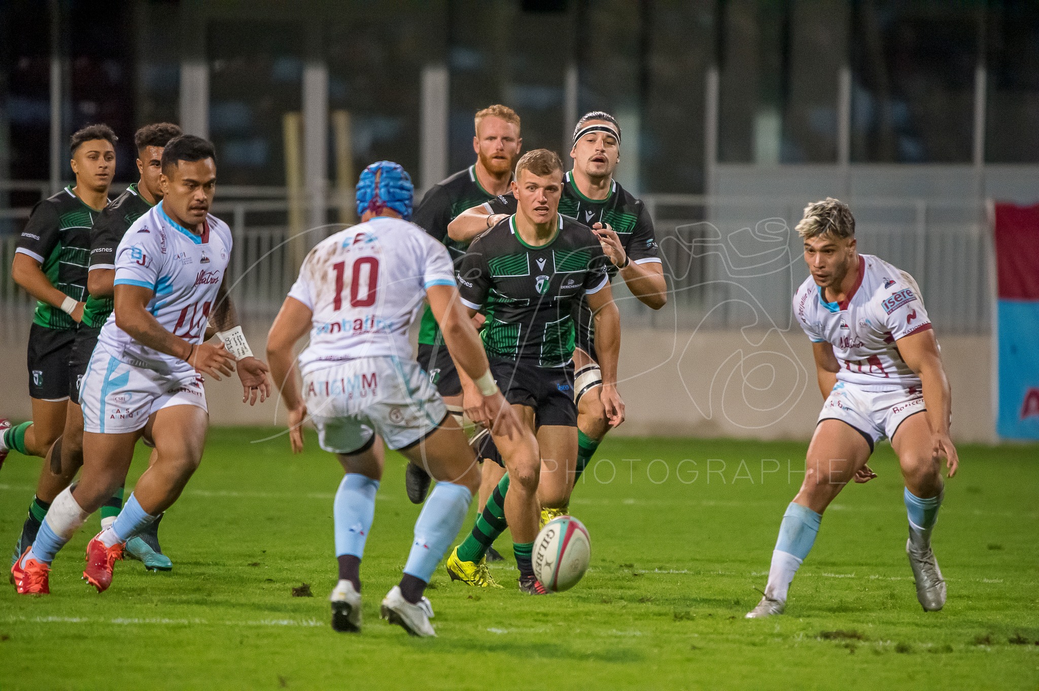  CS Bourgoin-Jallieu - RC Suresnes - Rugby - CSBJRC vs Suresnes - 2022 (#csbjrcsuresnes2022) Photo by: Karine Valentin | Siuxy Sports 2022-10-08