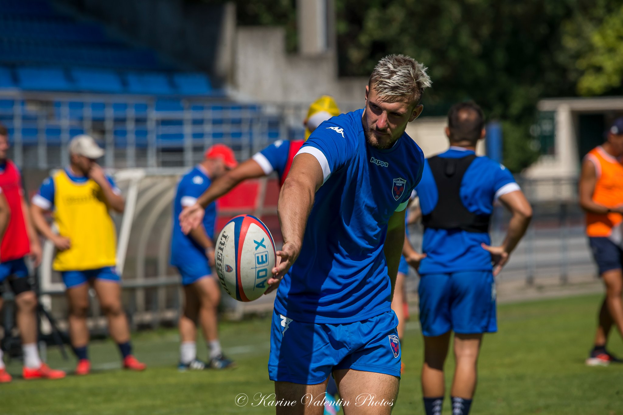  FC Grenoble Rugby -  - Rugby - Entraînements 2022-2023 (#FCG2entrainement2022) Photo by: Karine Valentin | Siuxy Sports 2022-07-12