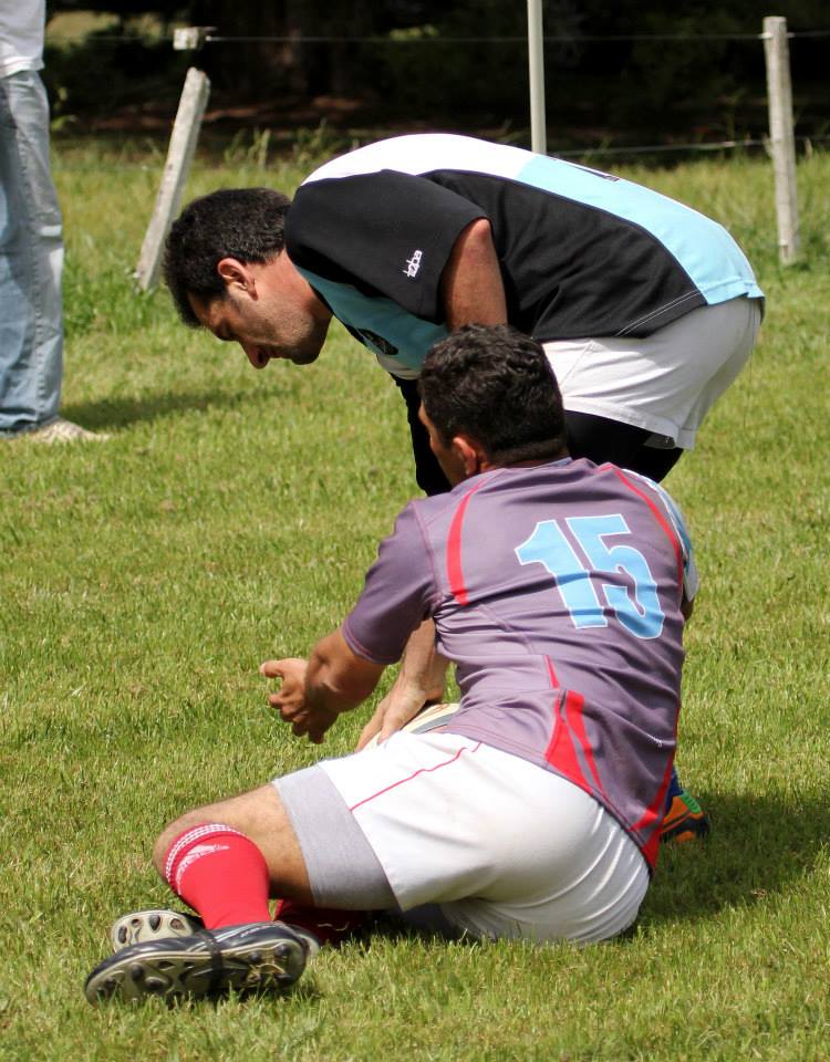  Cambalache XV - Centro Naval - RugbyV - Cambalache XV vs RON XV (Centro Naval) - Primer Enc. Veteranos en Areco con Vaquillona c/Cuero 2014 (#CambalacheXVvsRONXV2014) Photo by: Luis Robredo | Siuxy Sports 2014-10-18