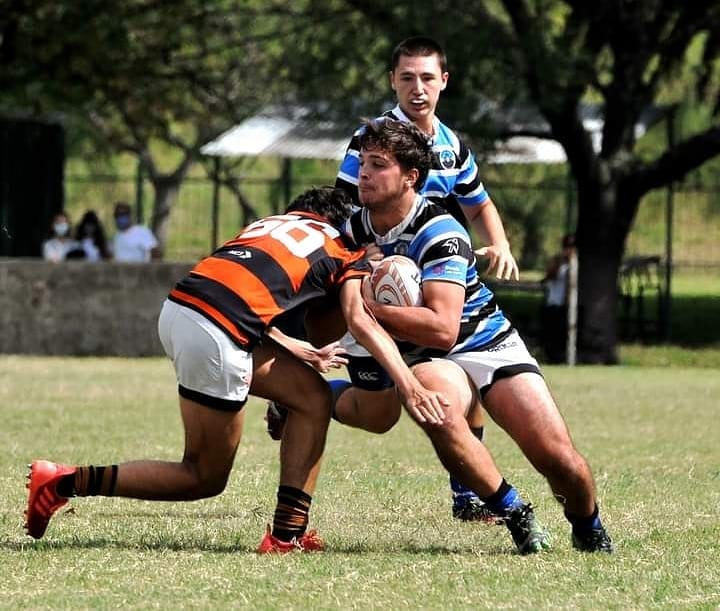 Gregorio SANCHEZ INDA -  Liceo Naval - Olivos Rugby Club - Rugby - Goyo al topetazo (#M20LiceoVsOlivos2021) Photo by:  | Siuxy Sports 2021-03-21