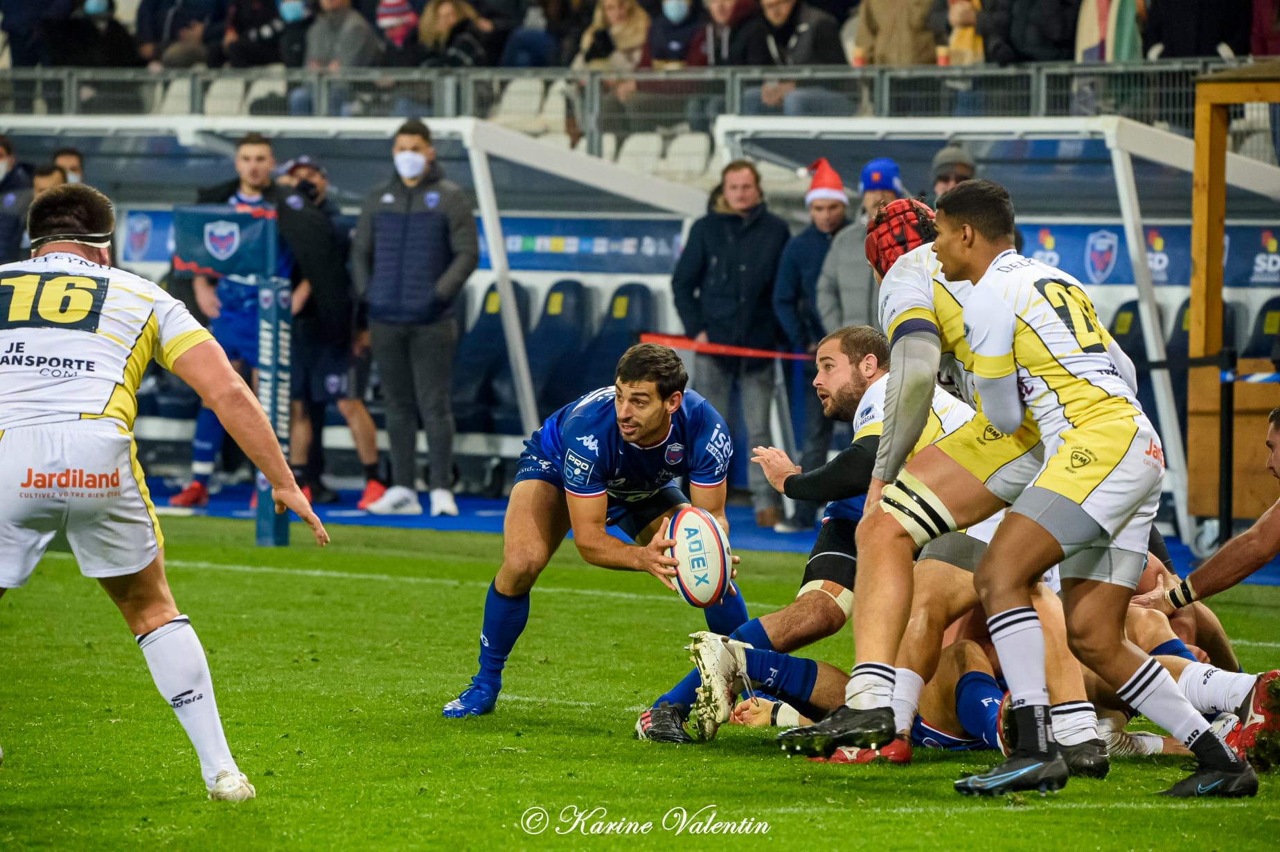 Felipe EZCURRA -  FC Grenoble Rugby - Stade Montois - Rugby -  (#GrenobleVsSMontois2021Dec) Photo by: Karine Valentin | Siuxy Sports 2021-12-09