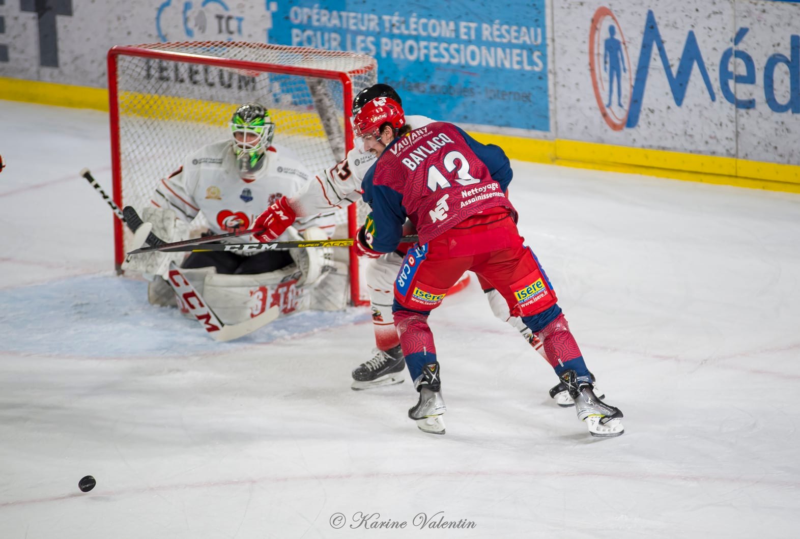  Grenoble - Nice - Ice hockey - BDL Grenoble vs Aigles de Nice (#BDLvsAigles2022) Photo by: Karine Valentin | Siuxy Sports 2022-02-09