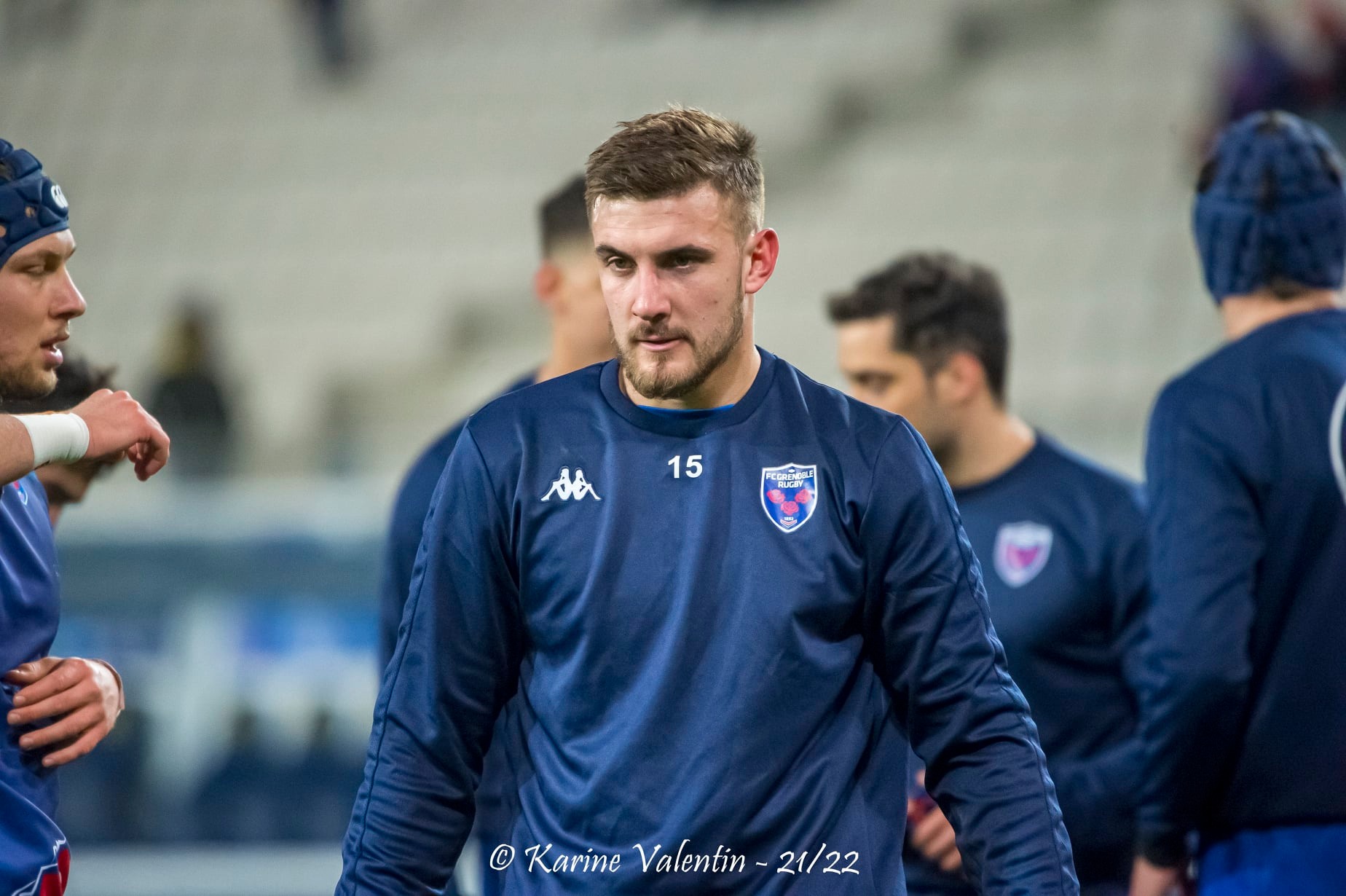 Antonin BERRUYER - Romain FUSIER -  FC Grenoble Rugby -  - Rugby - Grenoble Vs Vannes (#FCGvsRCVjan2022) Photo by: Karine Valentin | Siuxy Sports 2022-01-14