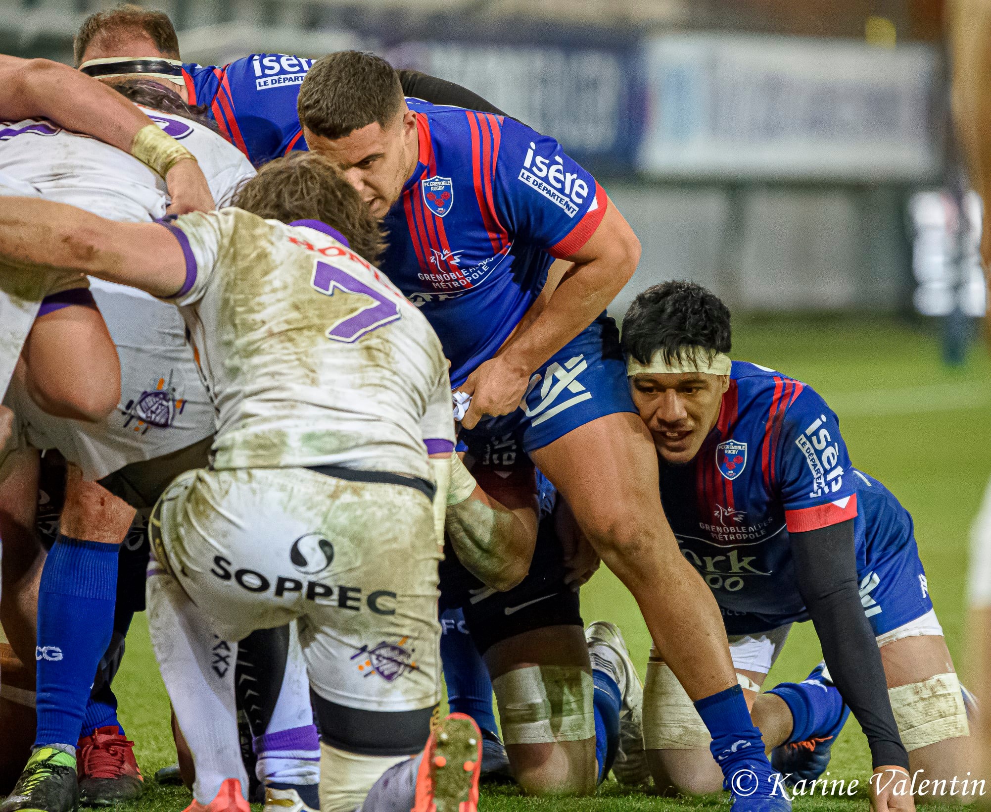 Tanginoa HALAIFONUA -  FC Grenoble Rugby - Soyaux Angoulême - Rugby - FC Grenoble VS Soyaux Angoulême (#GrenobleAngouleme2021jan) Photo by: Karine Valentin | Siuxy Sports 2021-01-15