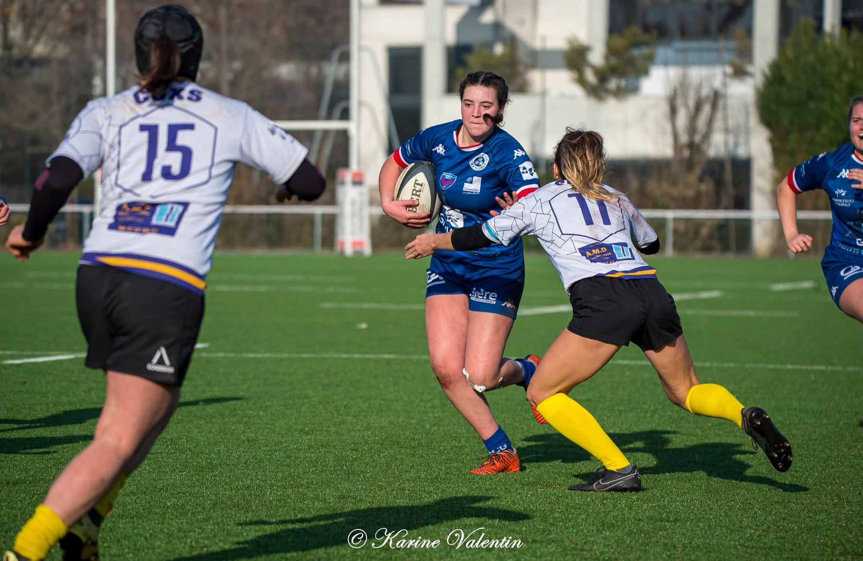  FC Grenoble Rugby - Grenoble Université Club Rugby - Rugby - Grenoble Amazones vs Les Coccinelles du Grenoble Université Club - F1 (#FCGsGUCR2022janF1COXS) Photo by: Karine Valentin | Siuxy Sports 2022-01-30