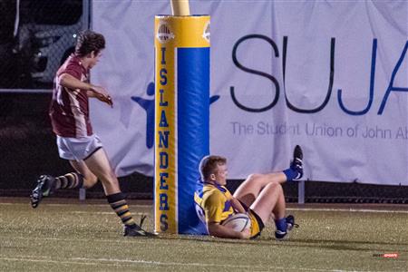 RSEQ RUGBY Masc - JOHN ABBOTT COLLEGE (62) VS (7) College Brébeuf - REEL A2