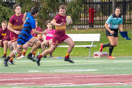 RSEQ - Rugby Masc - Concordia U. (24) vs (22) U. de Montréal - Reel A1 - 1er mi-temps