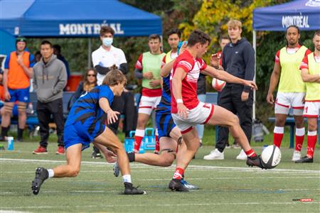 RSEQ Rugby Masc - U. de Montréal (10) vs (34) McGill - Reel A1 - 1er mi-temps