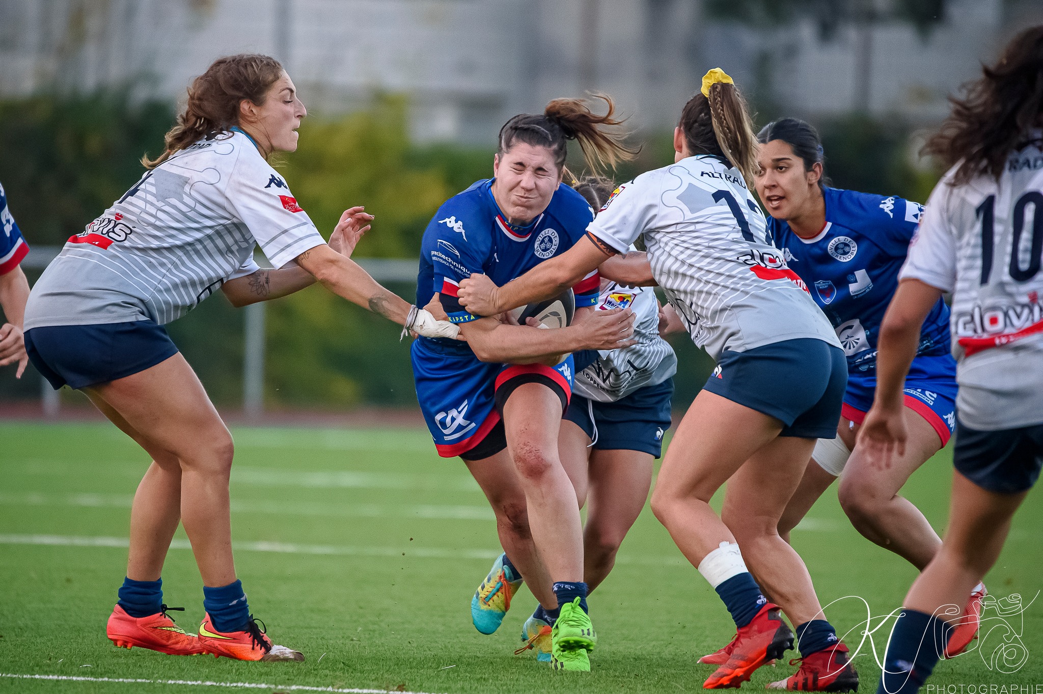  FC Grenoble Rugby - Montpellier Hérault Rugby - Rugby - Reserve FCG Amazones (33) vs (7) Montpellier HR (#FCGMHR2022) Photo by: Karine Valentin | Siuxy Sports 2022-11-13