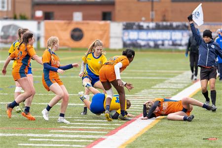 RSEQ - Rugby Fem - John Abbott (55) vs (12) André Laurendeau - Finals - Reel A1